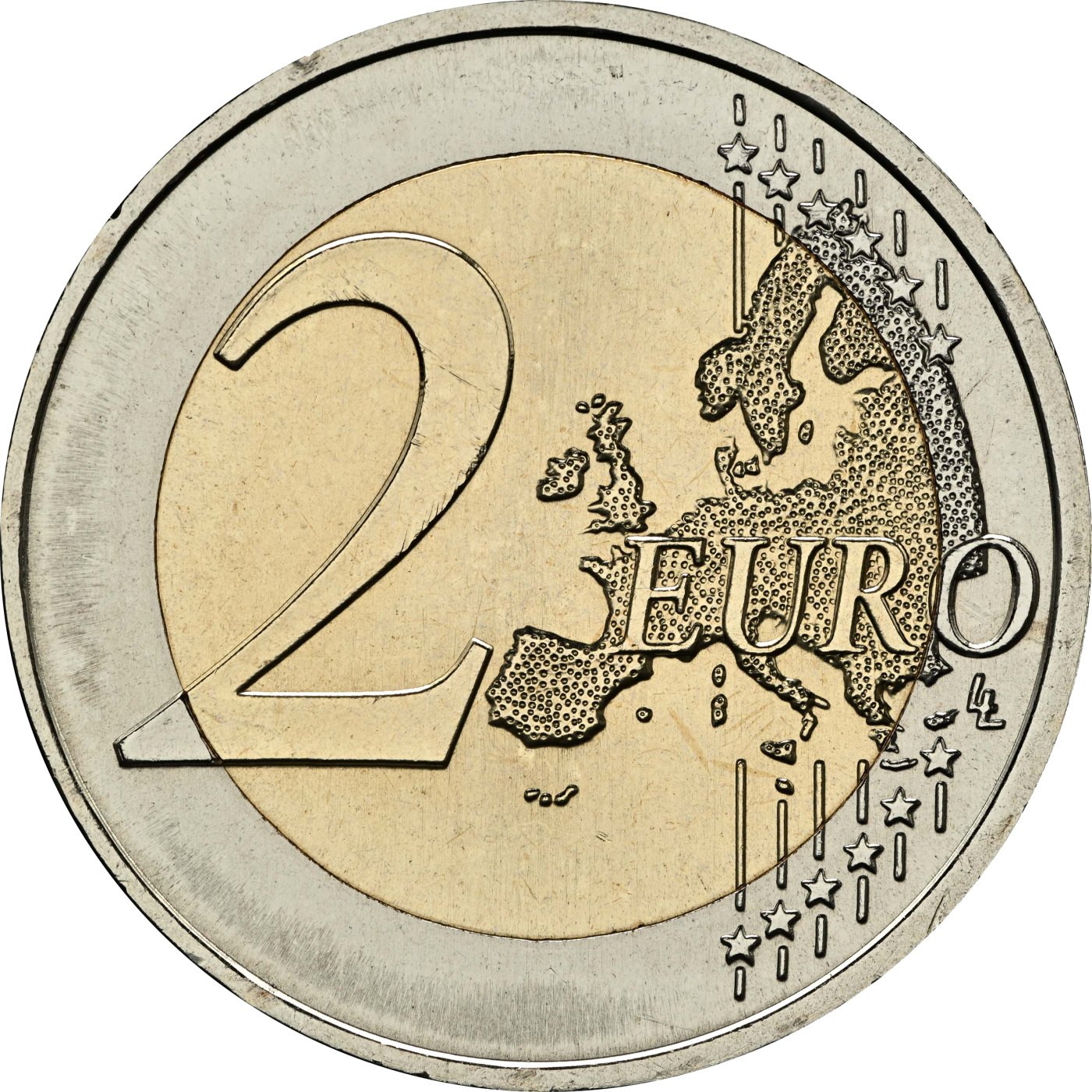 Portugal 2026 – 70 years of the Calouste Gulbenkian Foundation · 2 Euro commemorative coin Obverse
